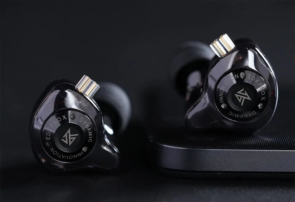 KZ EDX PRO X high-performance 10mm dynamic Hifi in ear sports music live monitoring wired headphones