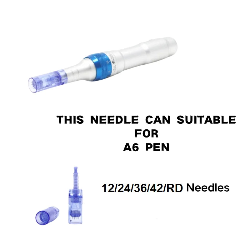 10/50/100PCS Derma Pen Needles Replacement Bayonet Tattoo Cartridge Tip For A6 MYM N2 Machine 12 24 36 42 Pins MTS Cartridge
