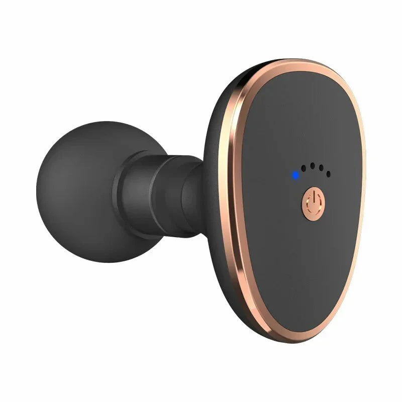 Mini Vibrating Fascia Gun Portable Silent Muscle Massager Motorized High Frequency Vibration Relaxation Artifacts