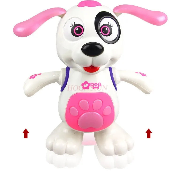 Children's electric robot toy: Dog can walk and dance, puppy