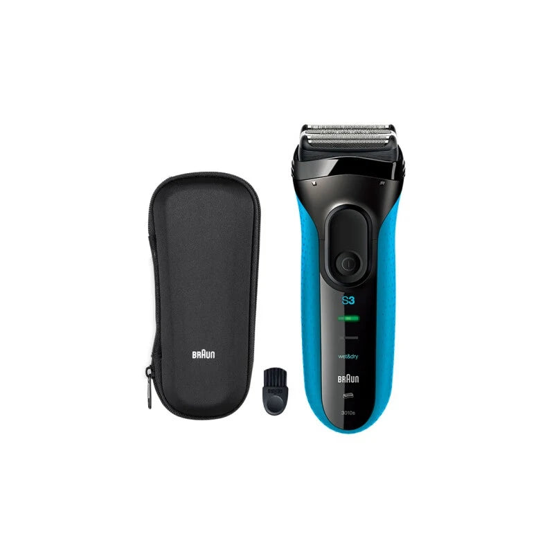 Braun Electric Shaver 3 Series ProSkin 3040S 3010S Reciprocating Shaver For Men Shaving Machine With Trimmer 100-240v