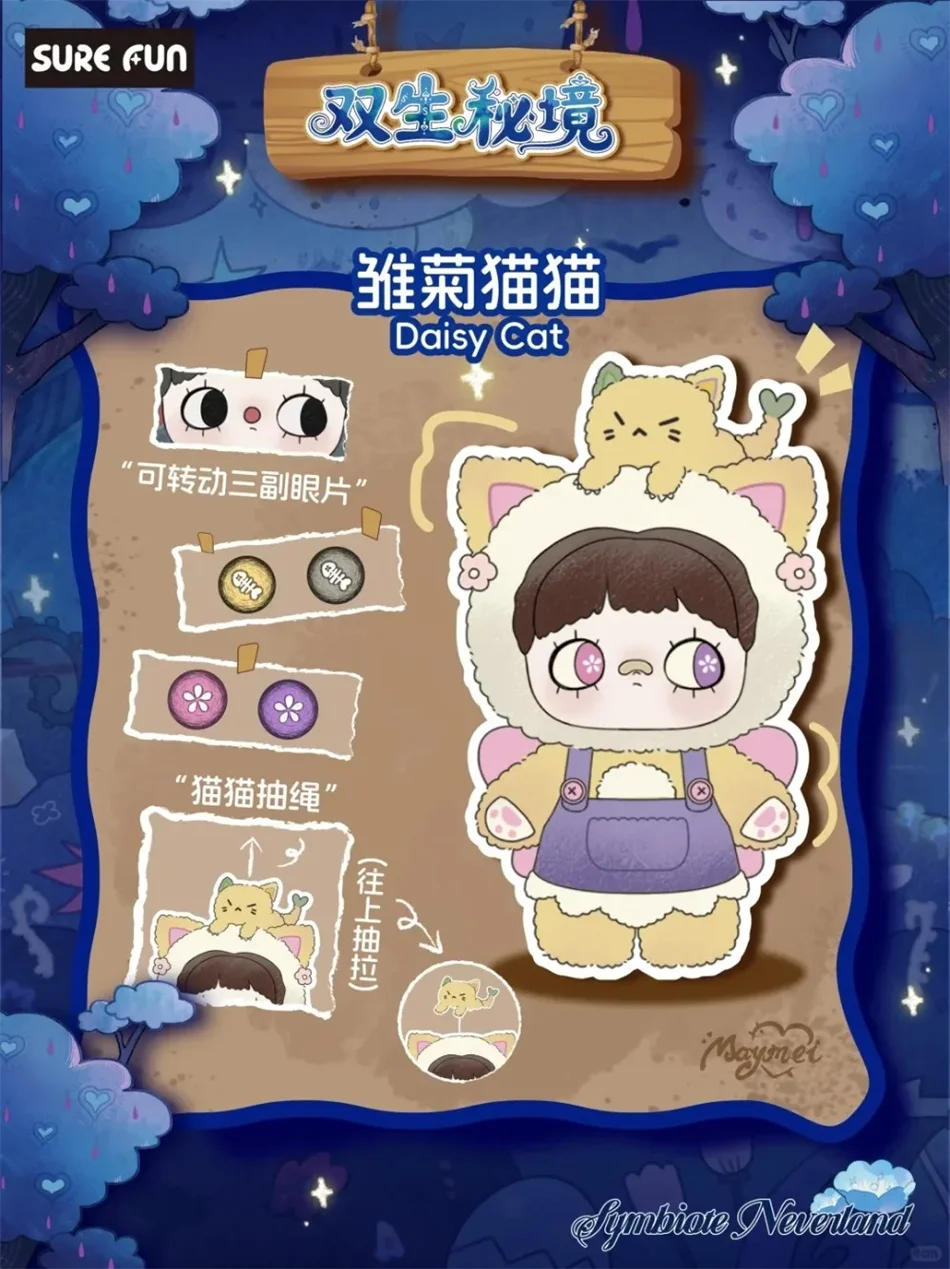 Original Nommi Fruit Interesting Maymei V4 Series Blind Box Bags Keychains Pendant Vinyl Figurines Dolls Holiday Gift In Stock