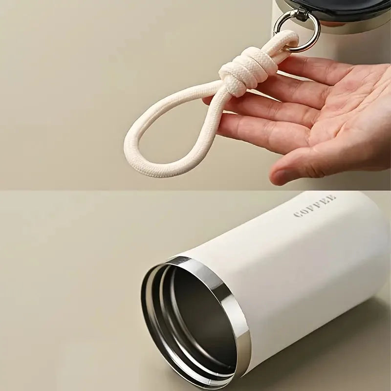 Custom Name 304 Stainless Steel Water Bottle Double Walled Insulated Thermal Personalized Mug Leakproof Vacuum Coffee Drinkware