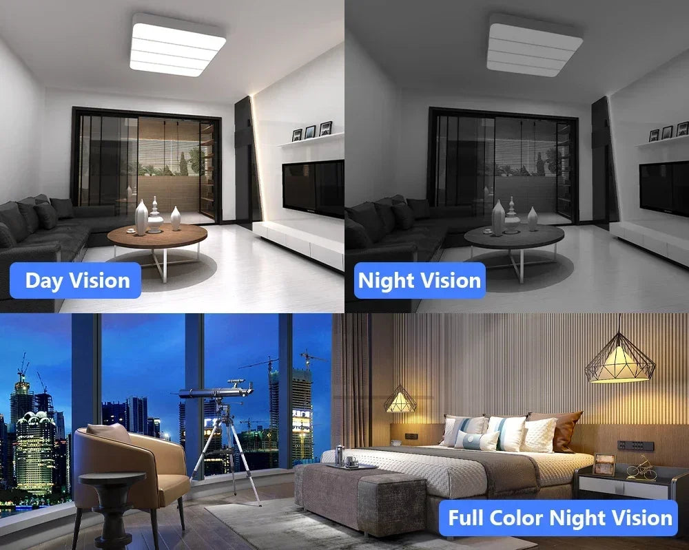 5MP Tuya Magnetic Camera Wireless Mini Color Night Vision Wifi Baby Monitor Cam Outdoor Wateproof CCTV Video Surveillance Camera