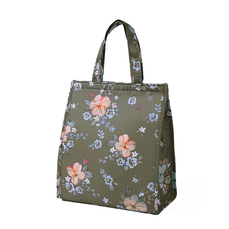 Insulated Thermal Cooler Bag Lunch Storage Box Bag Portable Picnic Camping Bag Food Drink Storage Leakproof Outdoor Cooler Box