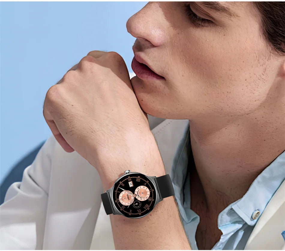 For Huawei Xiaomi New Ultra Thin Smart Watch Women Screen Always Display Time Sports Bracelet Bluetooth Call Fashion Smartwatch