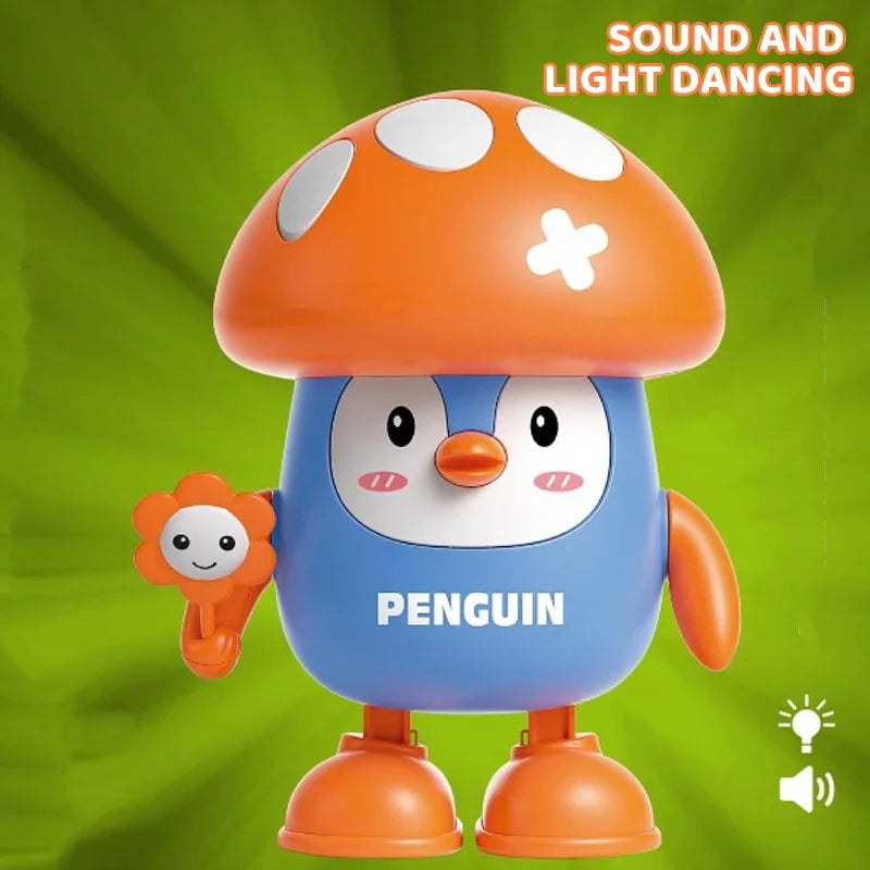 Penguin Electronic Toy Kids Electronic Pets with Music Light Animal Game Frog Walking Dance Moving Kid Toys 3 Year Gifts
