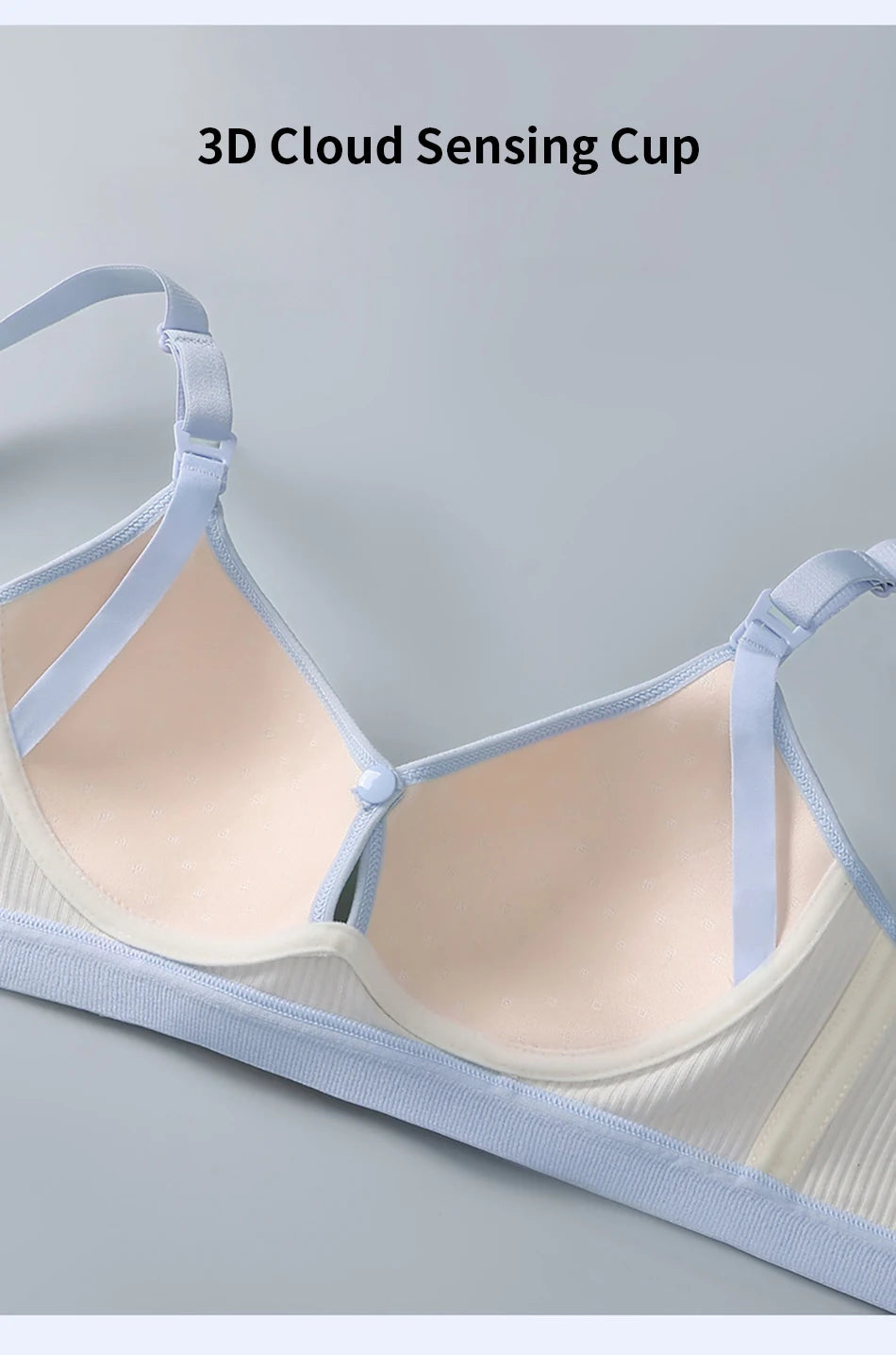 Maternity Nursing Bra No Underwire Front Open Summer Support Cups Bralette Soft Comfort for Pregnant Women Underwear Clothing
