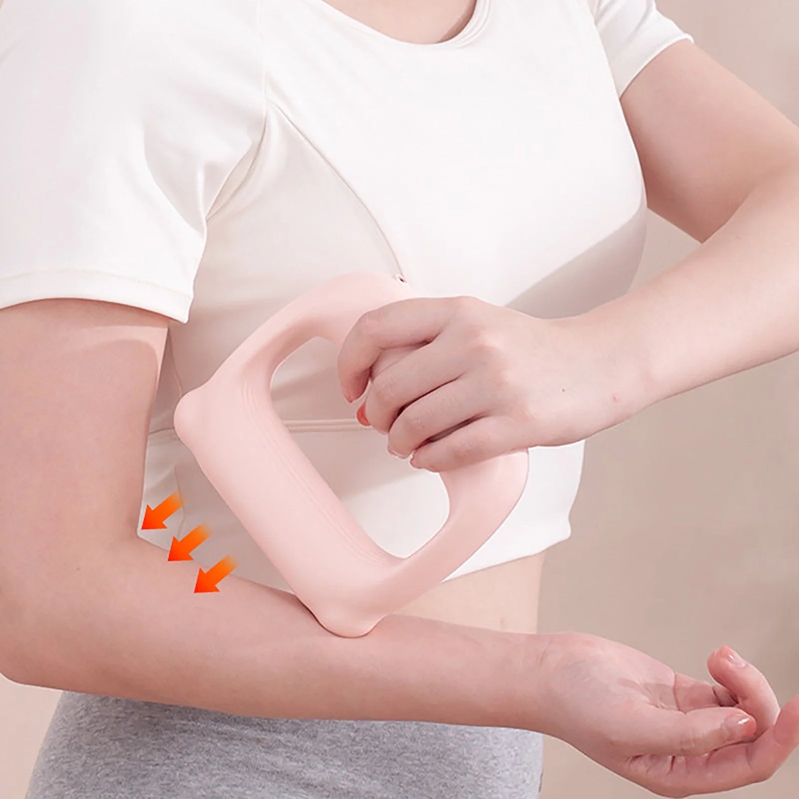 Portable Percussion Fascia Ring USB Charging Massage Belt Vibrating Neck Membrane Massage Relaxation Shoulder Massage