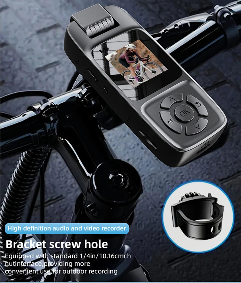 Xiaomi WiFi Mini Camera 4K HD Portable Digital Video Recorder Back Clip Police Body Cam Night Vision Sports Miniature Camcorder