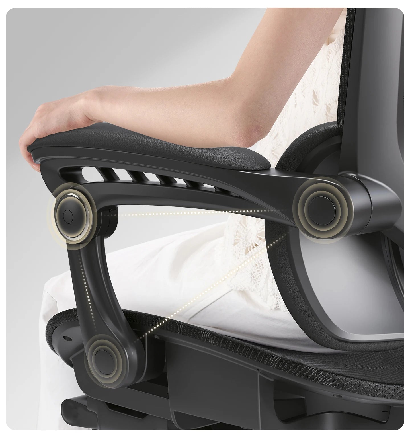 Luxury Office Chair High Back Computer Desk Chair Adjustable Height Swivel Rolling Chair Home Office Sillas Gaming Furniture