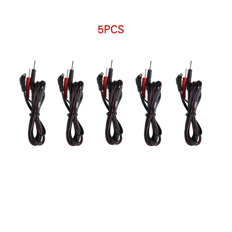 Electrode Lead Wires TENS Conductive Standard Pin for Ems Massage Electrode Pad Standard Pin  Digital Tens Machine Health Care
