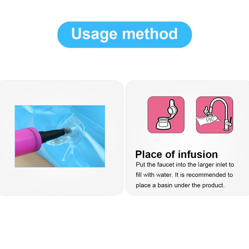 Baby Water Play Mat Inflatable Toys Children's Mat Kids Thicken PVC Playmat Toddler Activity Play Center Water Mat for Babies