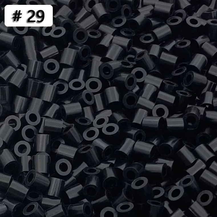 5MM 1000PCs Pixel Puzzle Iron Beads for kids Perler Hama Beads Diy High Quality Handmade Gift toy Fuse Beads