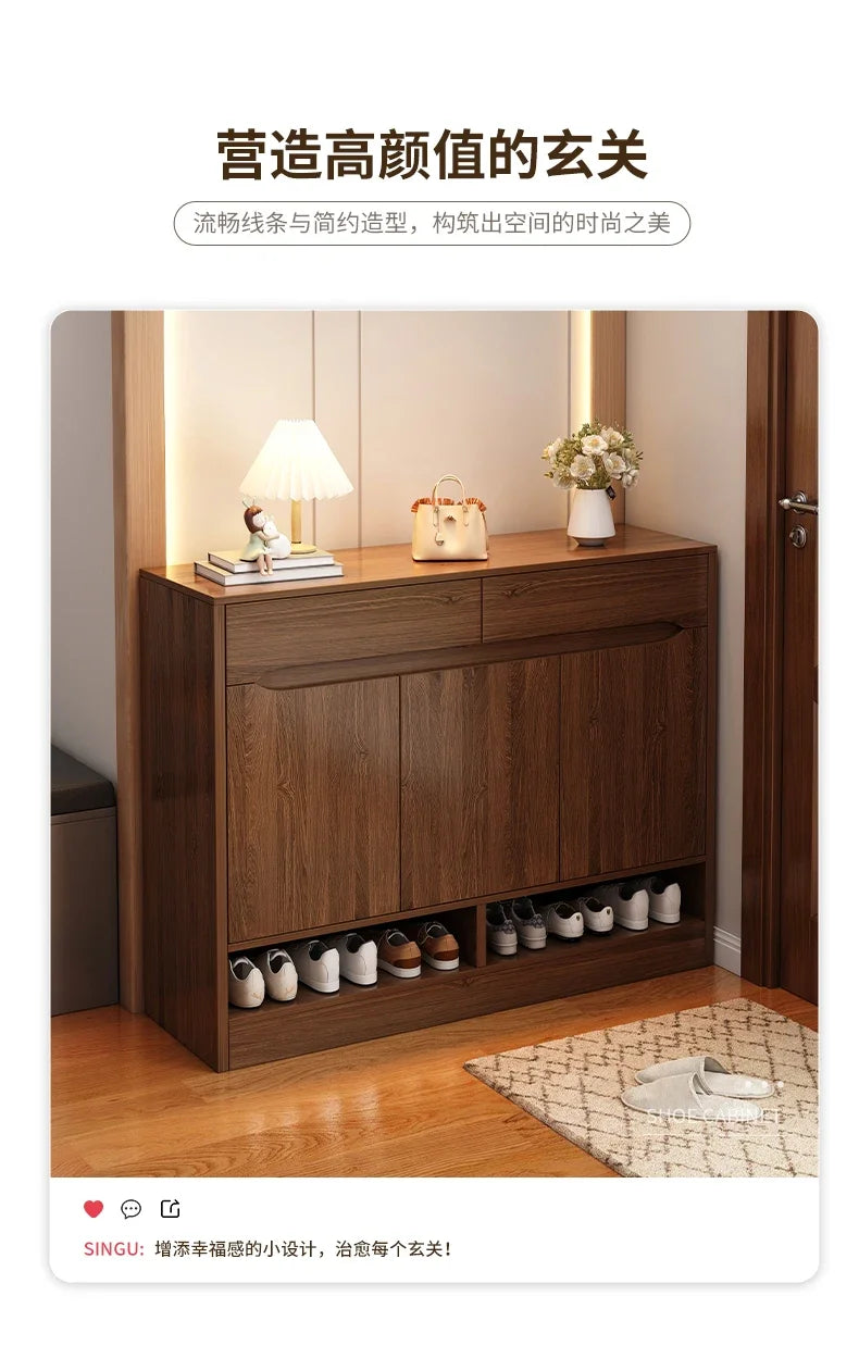 Entrance Hall Organizer Shoe Cabinet Storage Mobile Living Room Shoe Shelf Shelves Space Saving Archivadores Home Furniture