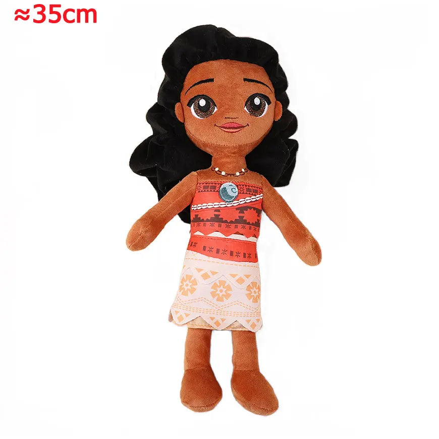 Disney Moana 2 Plushie 35cm Doll Princess Vaiana Birthday Party Supplies Cute Moana Pig Cock Toys Costume Play Accessories Props