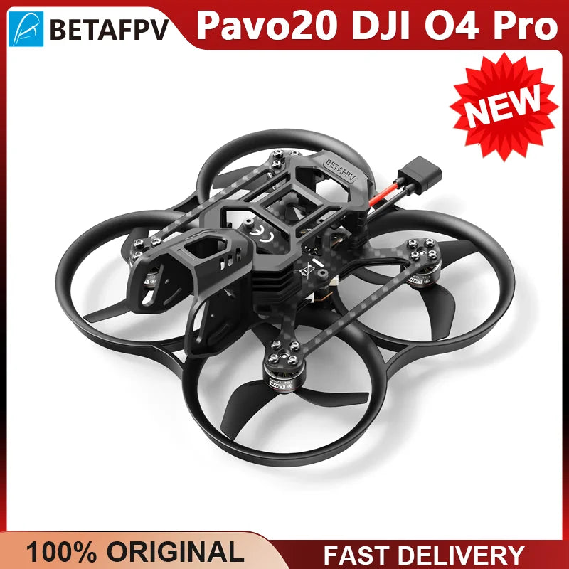 BETAFPV Pavo20 O4 Pro O3 Brushless Whoop Quadcopter  (without HD Digital VTX & Camera) No Battery 2025