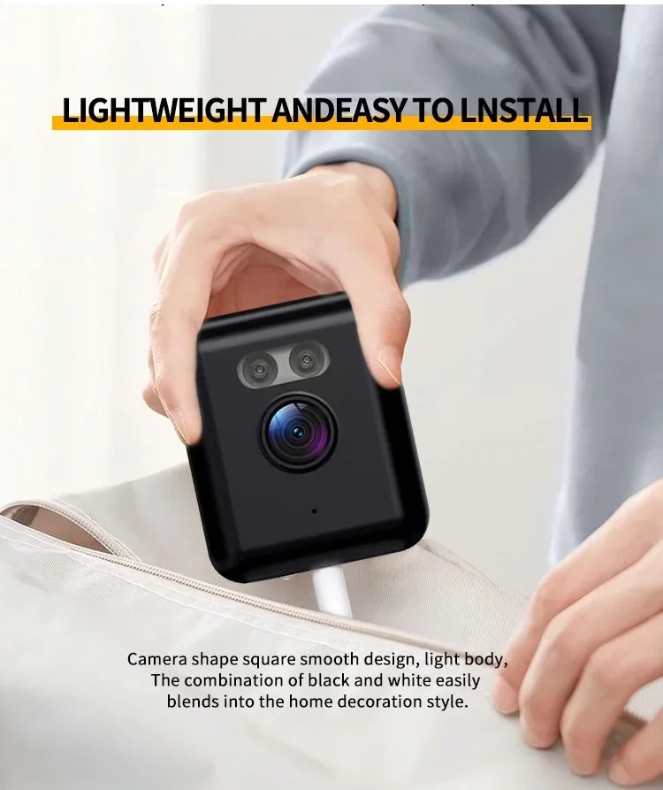 Tuya Smart 5MP Indoor Mini video Surveillance Camera Wifi Wireless Security CCTV Camera Motion Detection Smart Life Baby Monitor