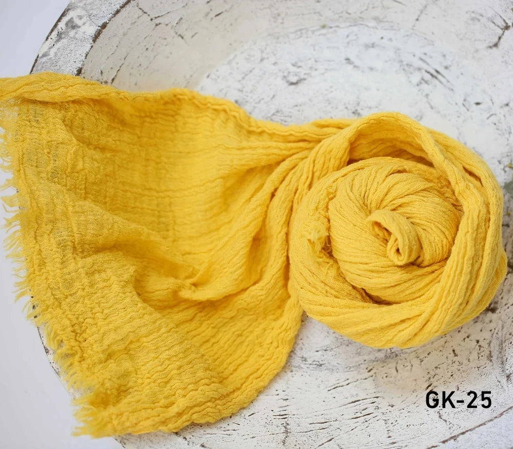 Professional Stretchable Wrapping Newborn Photography Props Soft Cotton Gauze Wraps Blanket Studio Baby Styling Props Accessory