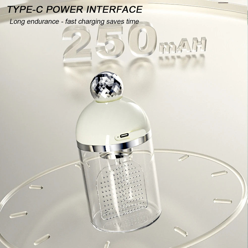 Portable Washable Fully Electric Facial Cleanser And Shower Gel Quick Foaming Cleaning Tool Suitable For Suitable For Daily Life