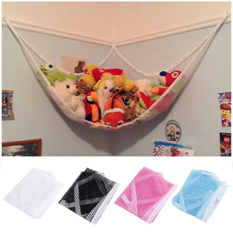 S/M/L Cute Children Bedroom Toys Hammock Net Stuffed Animals Toys Hammock Net Organize Storage Mesh Holder swing Storage Boxes
