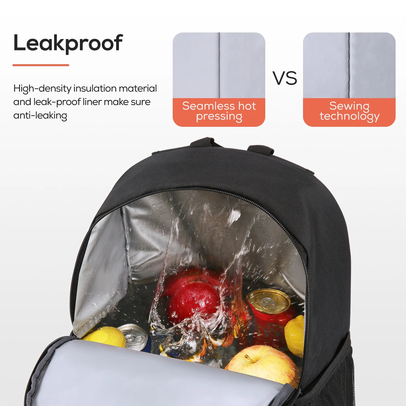 TOURIT 30L Thermal Backpack Cooler bag for drinks Insulated Bag Travel Beach Beer Leak-proof Food lunch Bags Portable Coolers