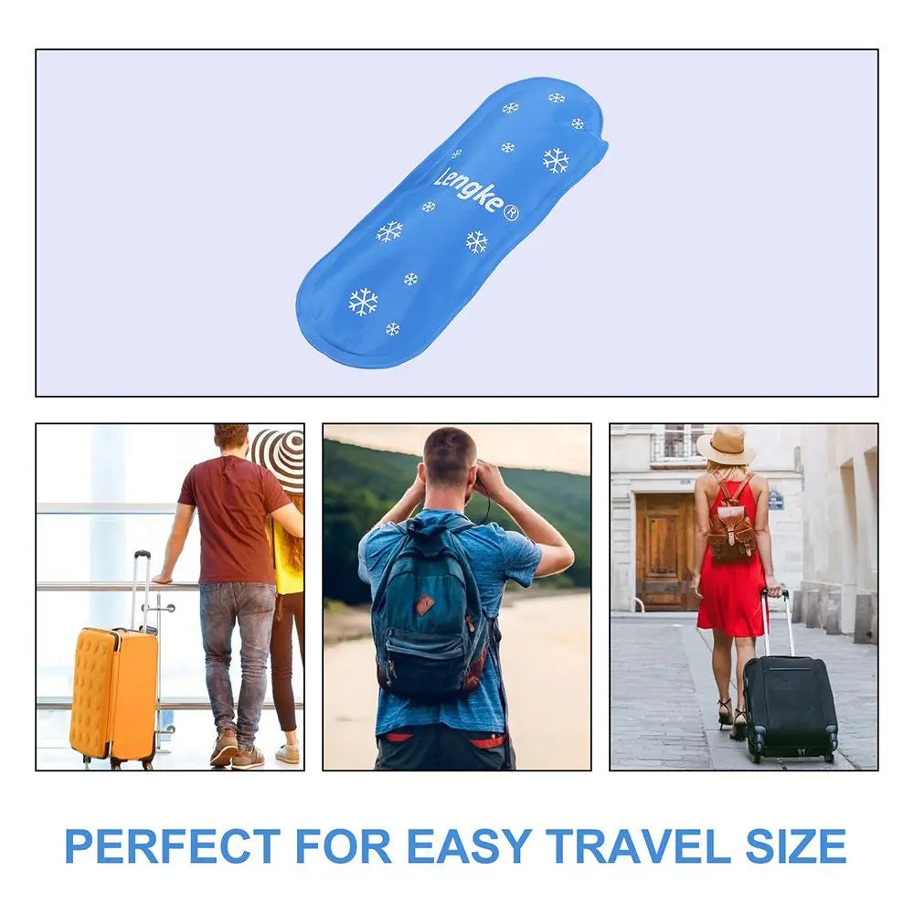 1/2/3pcs Portable Reusable Diabetic Insulin Cooling Bag Cold Gel Ice Pack Protector Pill Refrigerated Ice Pack Cooler Travel