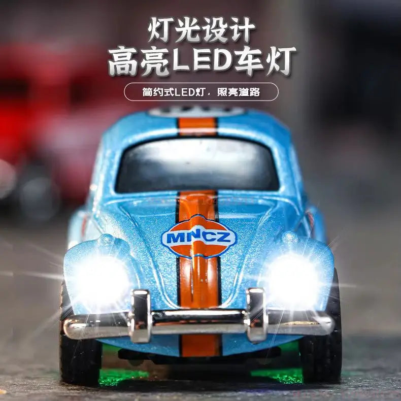 2025 New Wireless Mini Beetle Alloy Remote Control Car Small Mobile Phone Remote Control Model Car Toy Children'S Holiday Gift