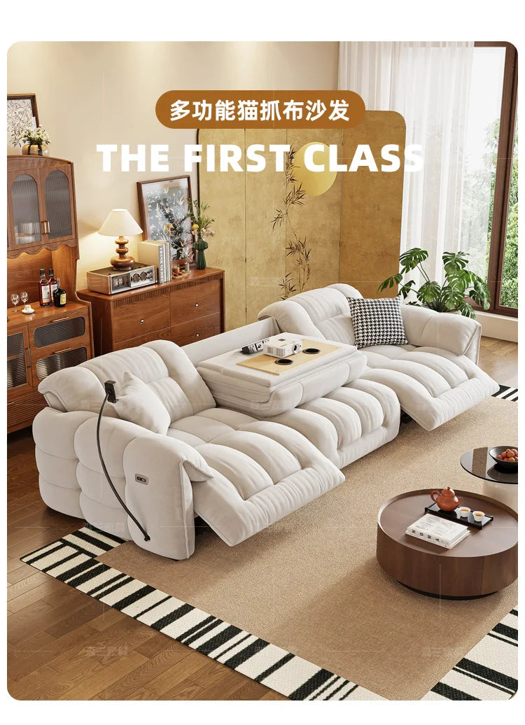 Italian Loveseat Electric Sofa Modern Luxury Designer Apartments Lazy Couch Recliner Sleeper Divano Soggiorno Furniture Home