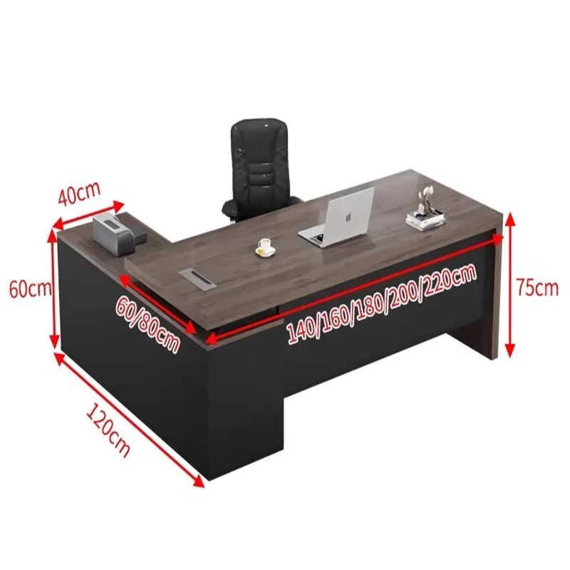 Commercial External Office Desk Minimalist Industrial Cheap Luxury Office Desk Indoor Station Mesa Escritorio Modern Furniture