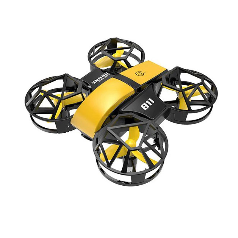 Dowellin D12 Drone Mini Remote Control Aircraft New Children's Toy HD Dual Camera Fixed Height RC Quadcopter Starter Gifts