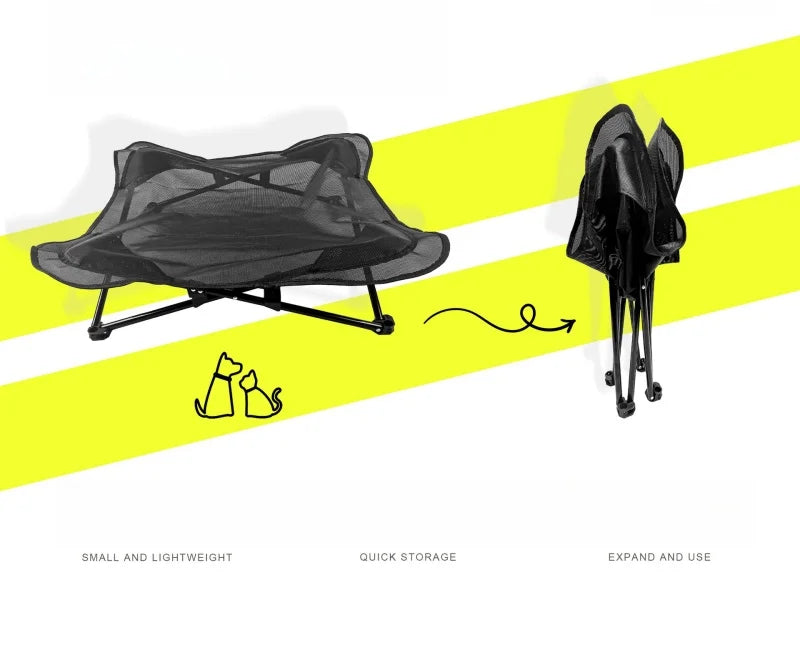 Pet Marching Bed Universal For All Seasons Cat Nest Cat Bed Foldable Dog Outgoing Supplies Applicable To Small And Medium-Sized