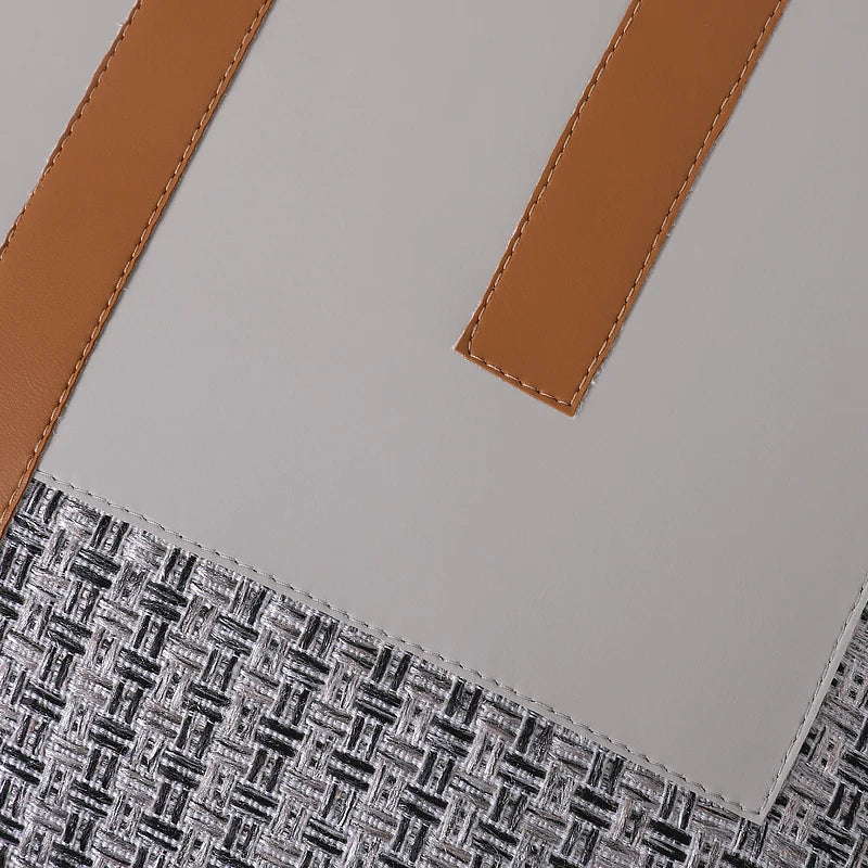 Modern light luxury model room orange gray leather stitching cotton jacquard pillow sofa pillow living room square pillow