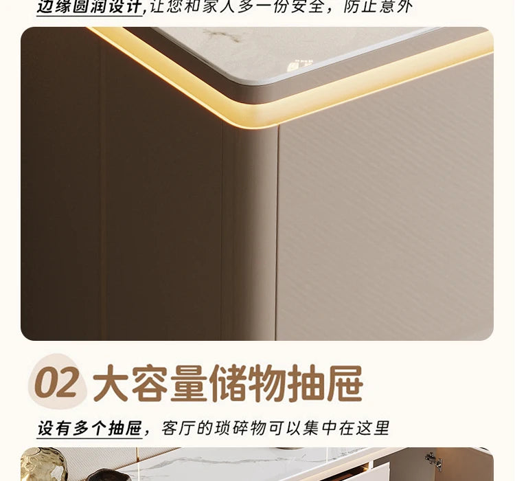 Simple Space Saving Cabinets Living Room Portable Storage Modern Trendy Display Cabinet Simple Luxury Vitrina Furniture