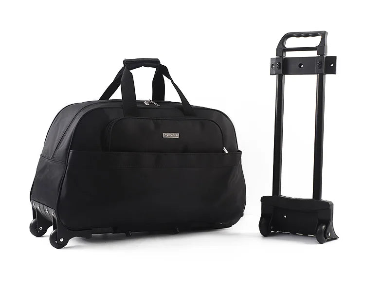 Large Capacity Men Trolley Bag Portable Waterproof Travel Suitcase Women Rolling Luggage With Wheels Carry-On Bags