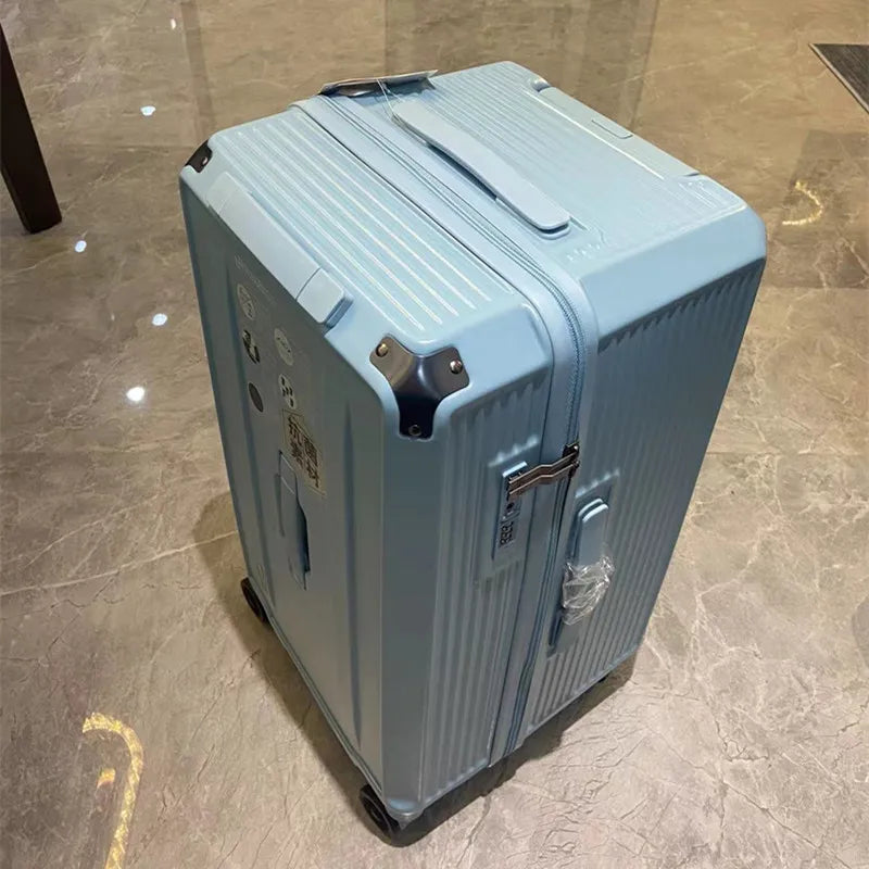 Luxury Large-capacity travel luggage 22/26/28/30/32/36 inch trolley suitcase mute brake men's and women's super fashion suitcase