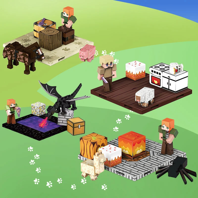 3D My Magnetic Building Blocks, DIY Learning Building Space Reasoning Toys, Birthday Gifts for Children over 6 Years Old