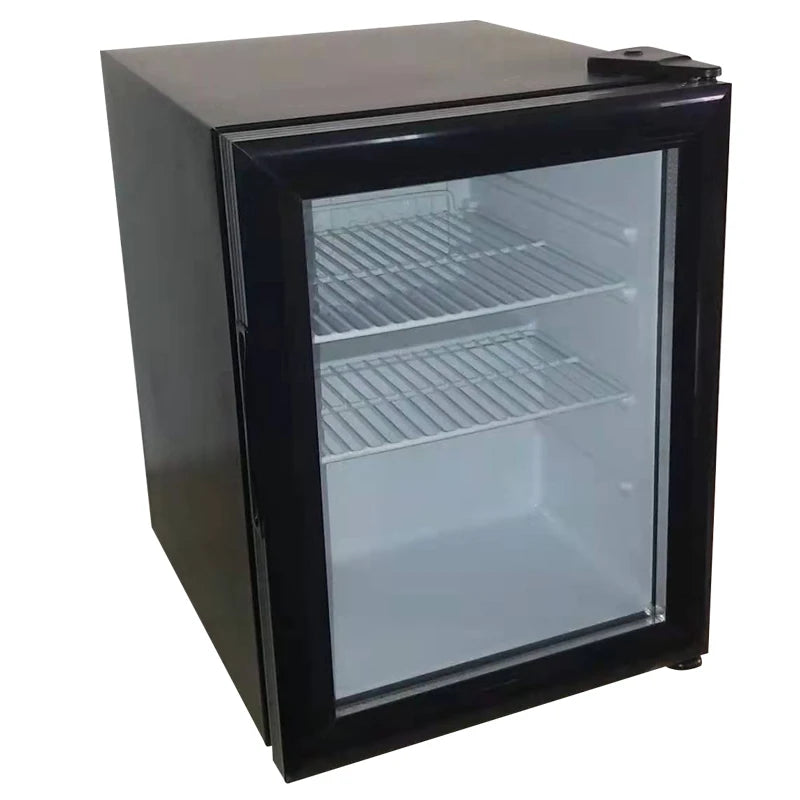 Vanace Compact Refrigerator 35 Liter Mini Bar Beverage Cooler Milk Small Fridge With LED Light