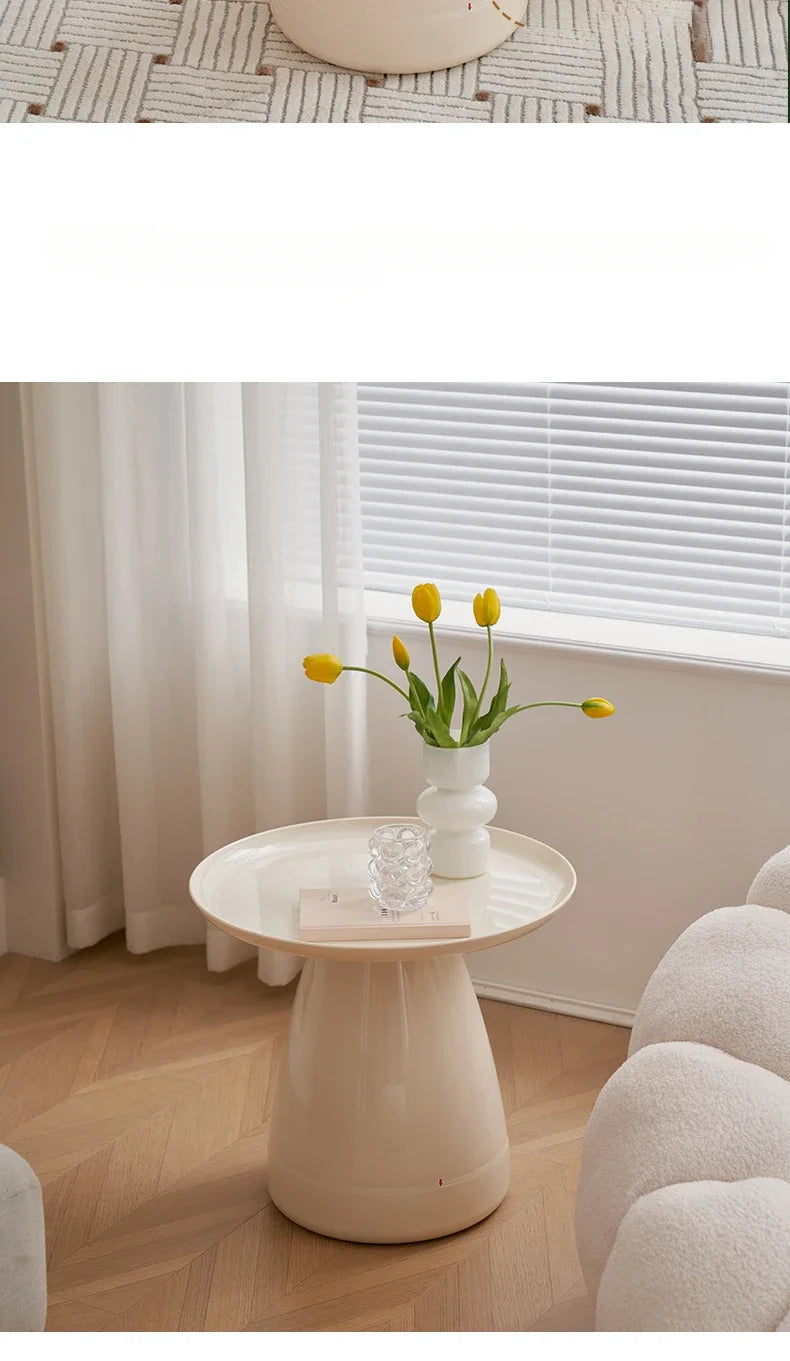 Designer Modern Coffee Table Living Room Nordic Round Glass Coffee Table Side Table