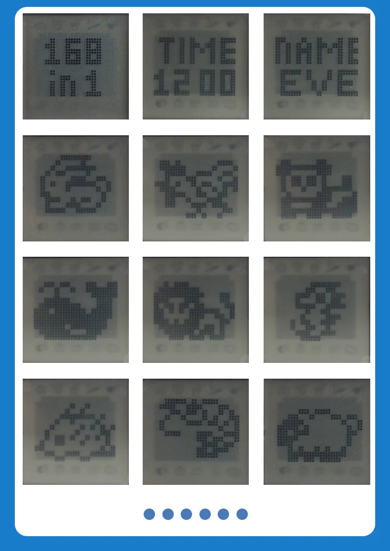 Electronic Pets Kids Game Toys Mini Handheld Game Console Virtual Tamagotchi For Kids Pixel Screen Game Machine Children's Toys