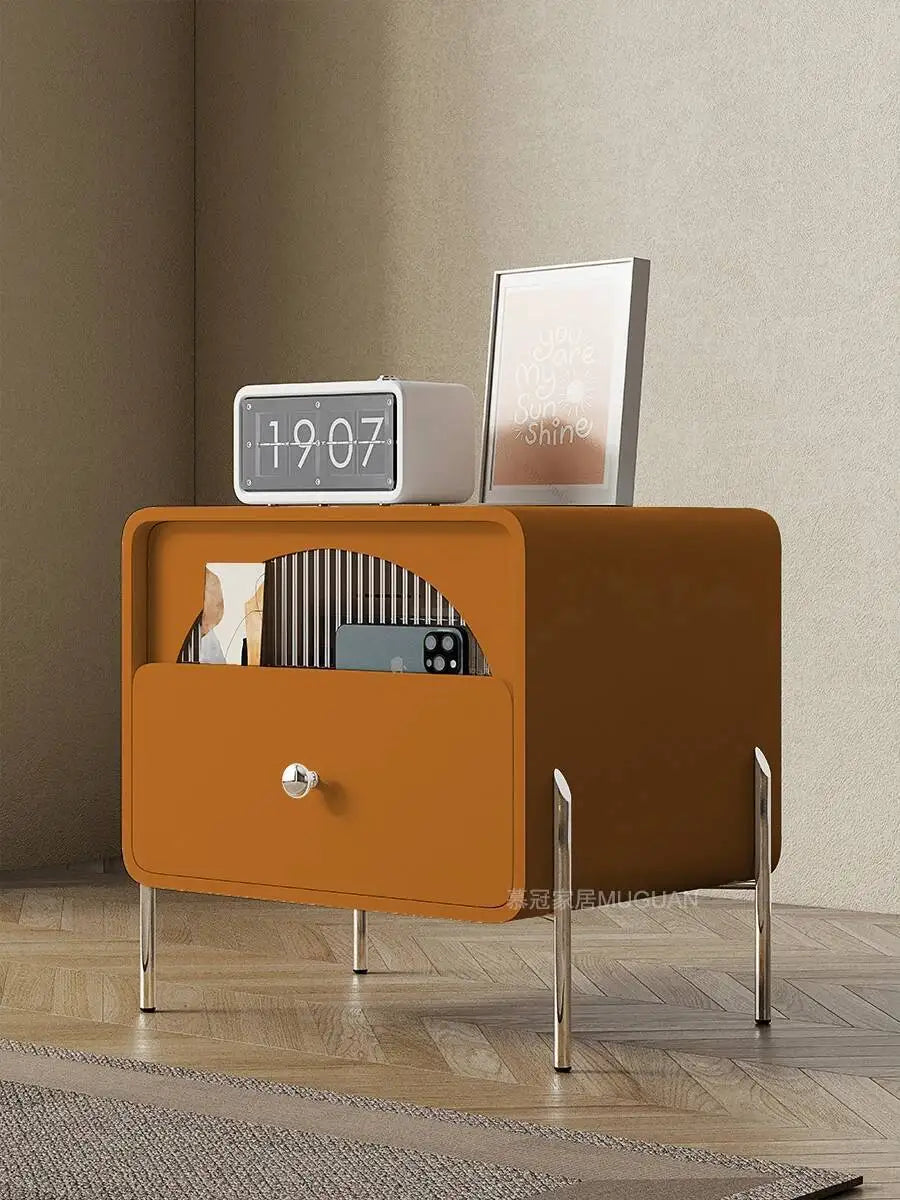 Modern Women Children Nightstands Storage Filing Design Table Nightstands Children Chevet Chambre Bedroom Furniture YN50CN