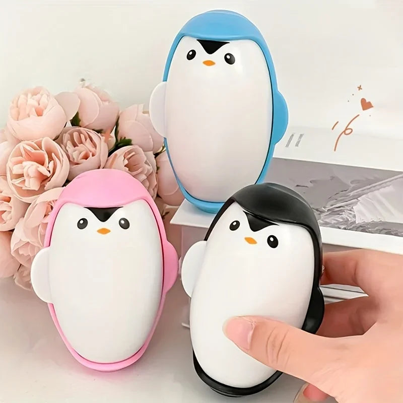 1pc Cute Manual Hair Remover Roller Reusable Strong Adhesive Remove Hair and Adhesions From Clothes Home Use Compact Portable