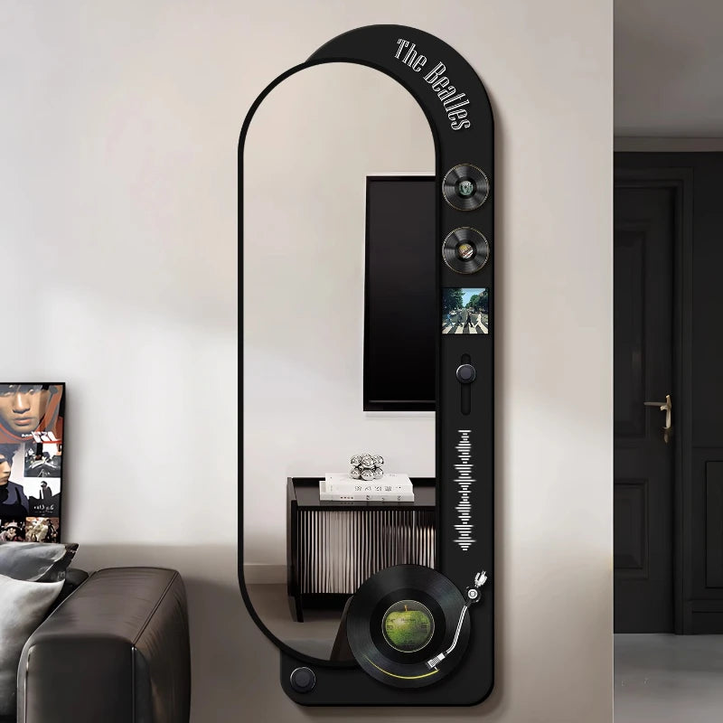 Children's Room Decoration Home Luxury Living Room Decorations Aesthetic Floor Mirror With Lighting Bathroom Decor Bedroom Deco