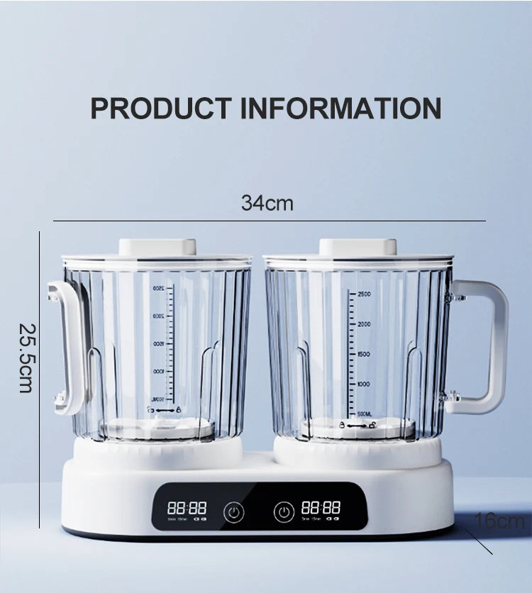 U10 Double Barrel Mini Washing Machine LED Digital Display Small Semi Automatic Wheel Home Dormitory Portable Washing Machine.