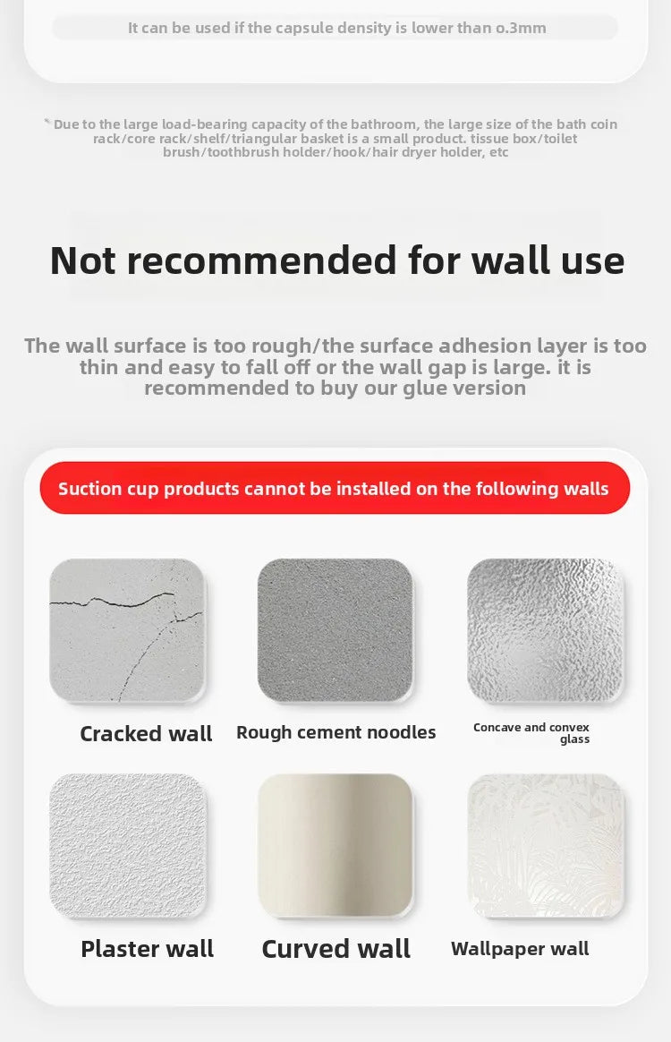 Bathroom suction cup triangular basket storage rack, bathroom washbasin corner, no need to drill holes, wall-mounted toilet