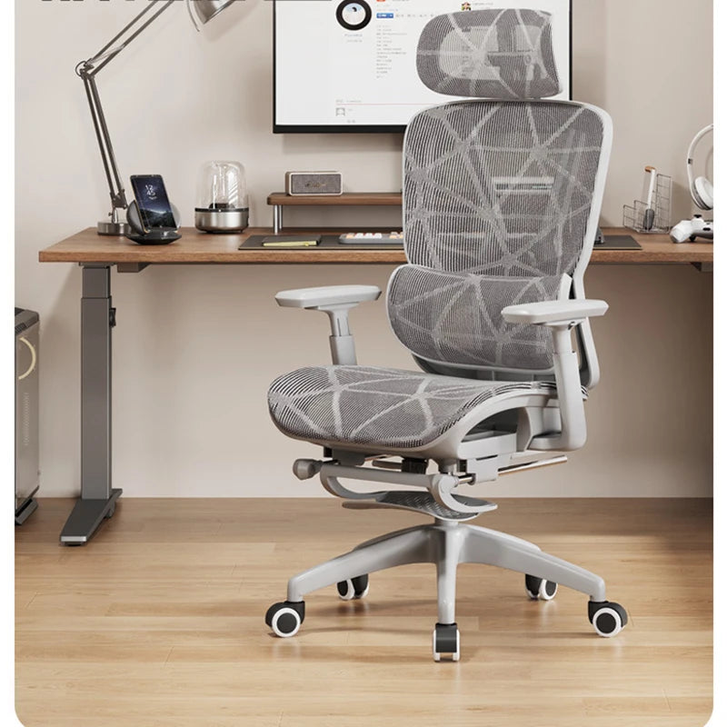 UVR Mesh Office Chair Ergonomic Design Armchair Sitting Comfort Reclining Boss Chair Lift Adjustable Gaming Computer Chair