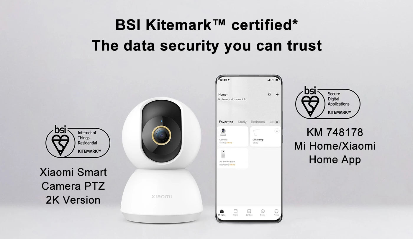 New Xiaomi Mi Smart Home Security Camera PTZ 2K 1296P HD Night Vision Baby Monitor Ultra-clear IP Panoramic AI Human Smart Home