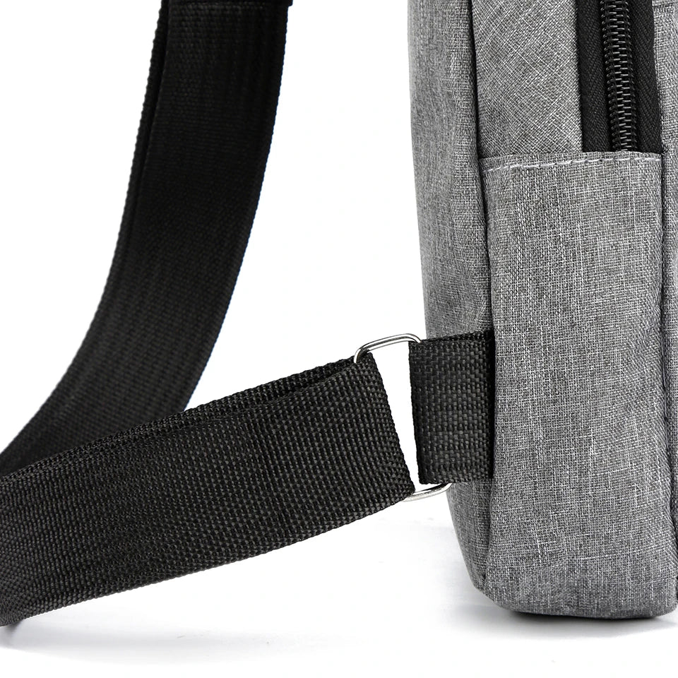 Men's Crossbody Bag Single Shoulder New Trend Chest Bag Fashionable and Portable Men Shoulder Bag