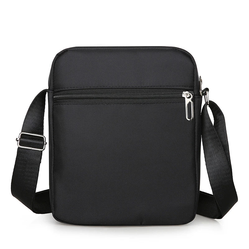 Four Layer Zipper Waterproof Single Shoulder Messenger Bag Business Bag Wallet