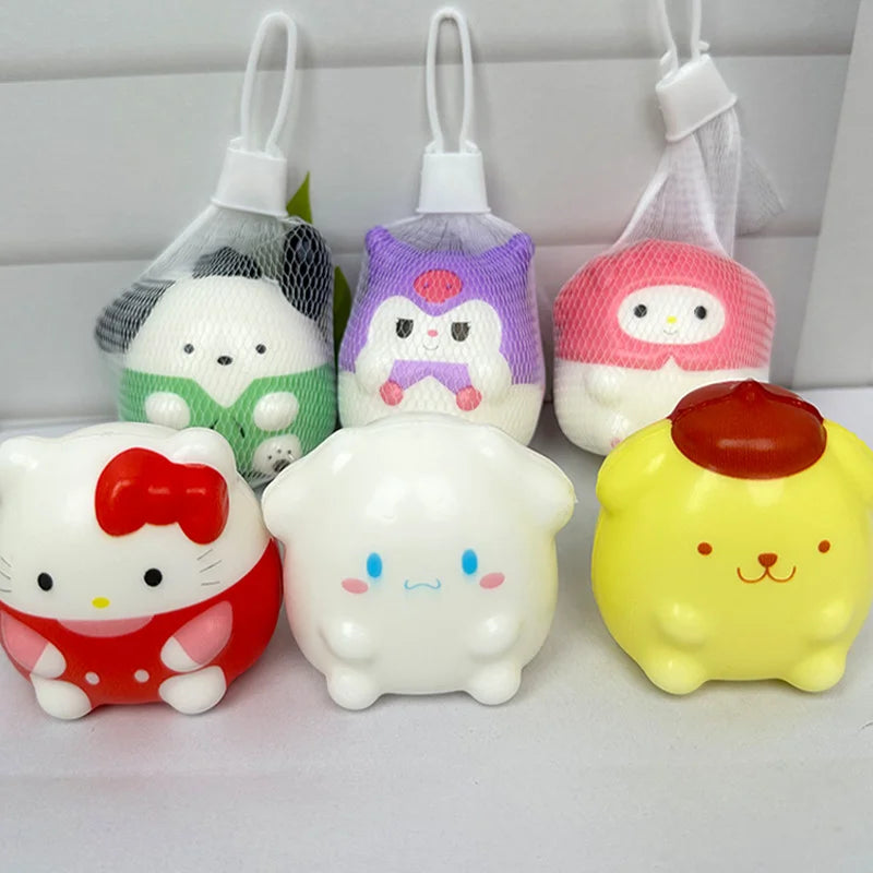 Kuromi Hello Kitty Stress Tabas Squishy Anime Cartoon Free Stuff for Boys Girls Children Pocket Pushy Squeeze Fidget Toys